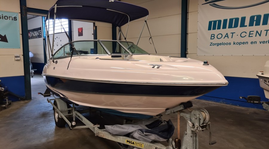 Hele mooie Style 190 met Honda BF90 outboard