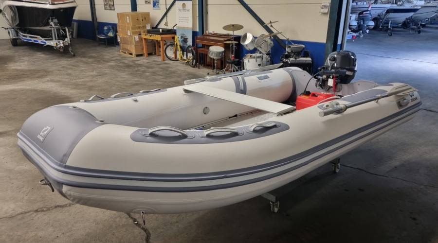 Nieuwe Zodiac Cadet 350 Alu met nieuwe Yamaha F9.9JMHS