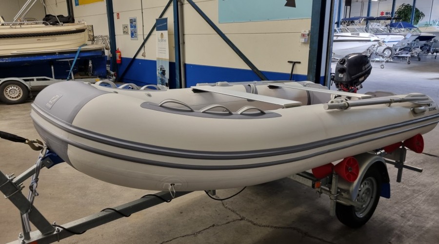 Zodiac Cadet 350ALU met Yamaha F6 en trailer (zéér compleet)